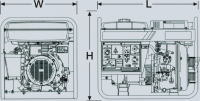YDG 3700 N-5EB2 electric с АВР